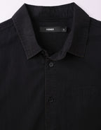 Vivian Shunning Short Sleeve Shirt - Washed Black by Former - view 5