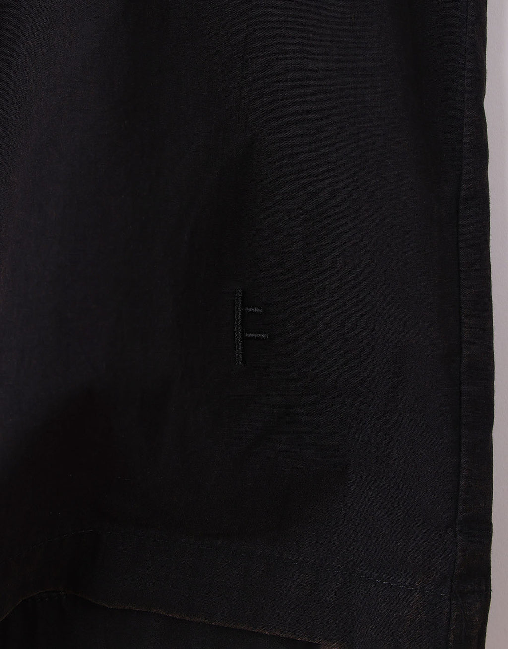 Vivian Shunning Short Sleeve Shirt - Washed Black