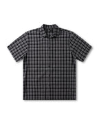 Vivian Praise Check Short Sleeve Shirt - Black by Former - view 6