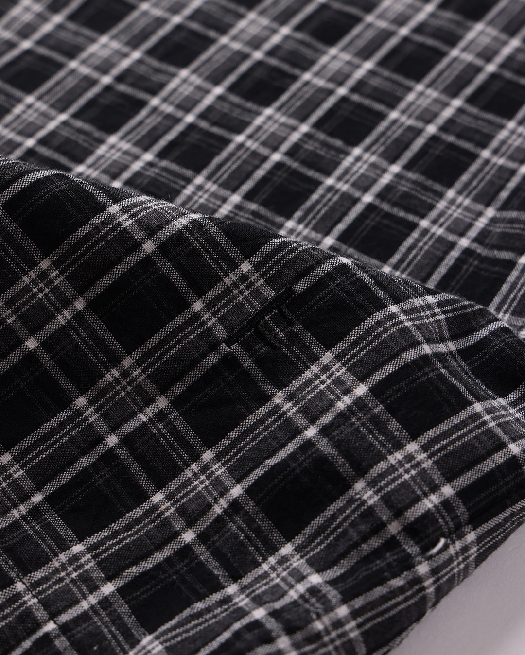 Vivian Praise Check Short Sleeve Shirt - Black