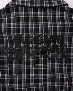 Vivian Praise Check Short Sleeve Shirt - Black by Former - view 5