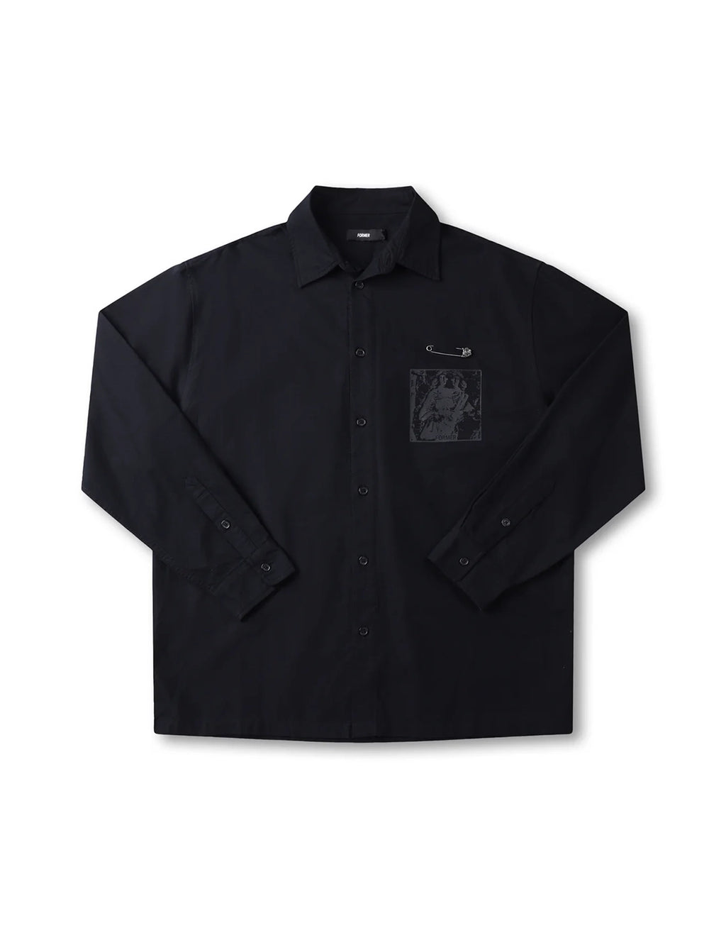 Vivian Turmoil Long Sleeve Shirt - Black