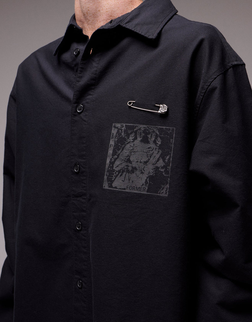 Vivian Turmoil Long Sleeve Shirt - Black