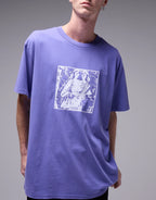 Turmoil T-Shirt - Washed Violet by Former - view 3