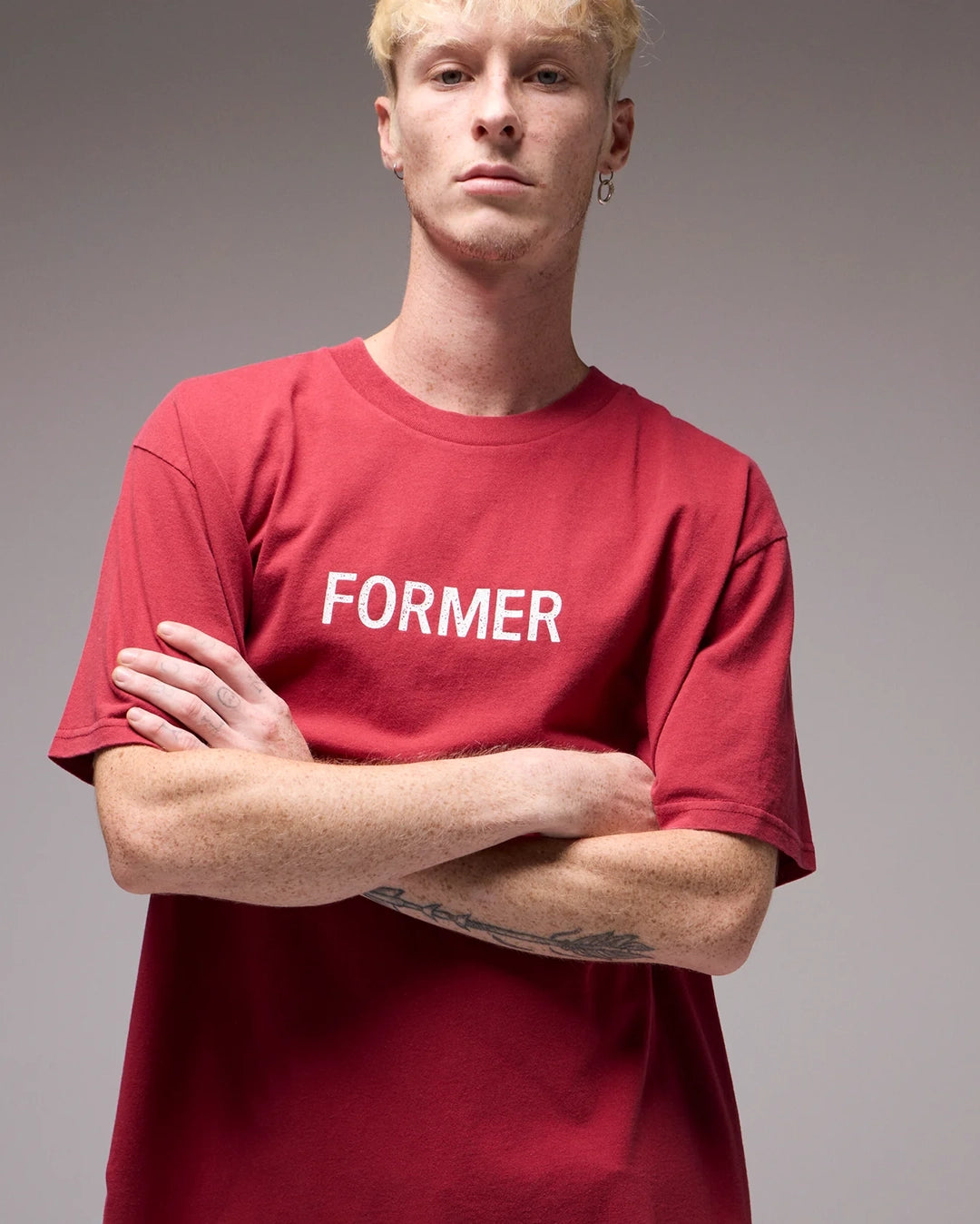 Salvage Legacy T-Shirt - Washed Crimson