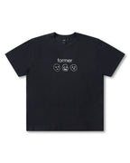 Oscillating T-Shirt - Black by Former - view 5