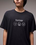 Oscillating T-Shirt - Black by Former - view 3