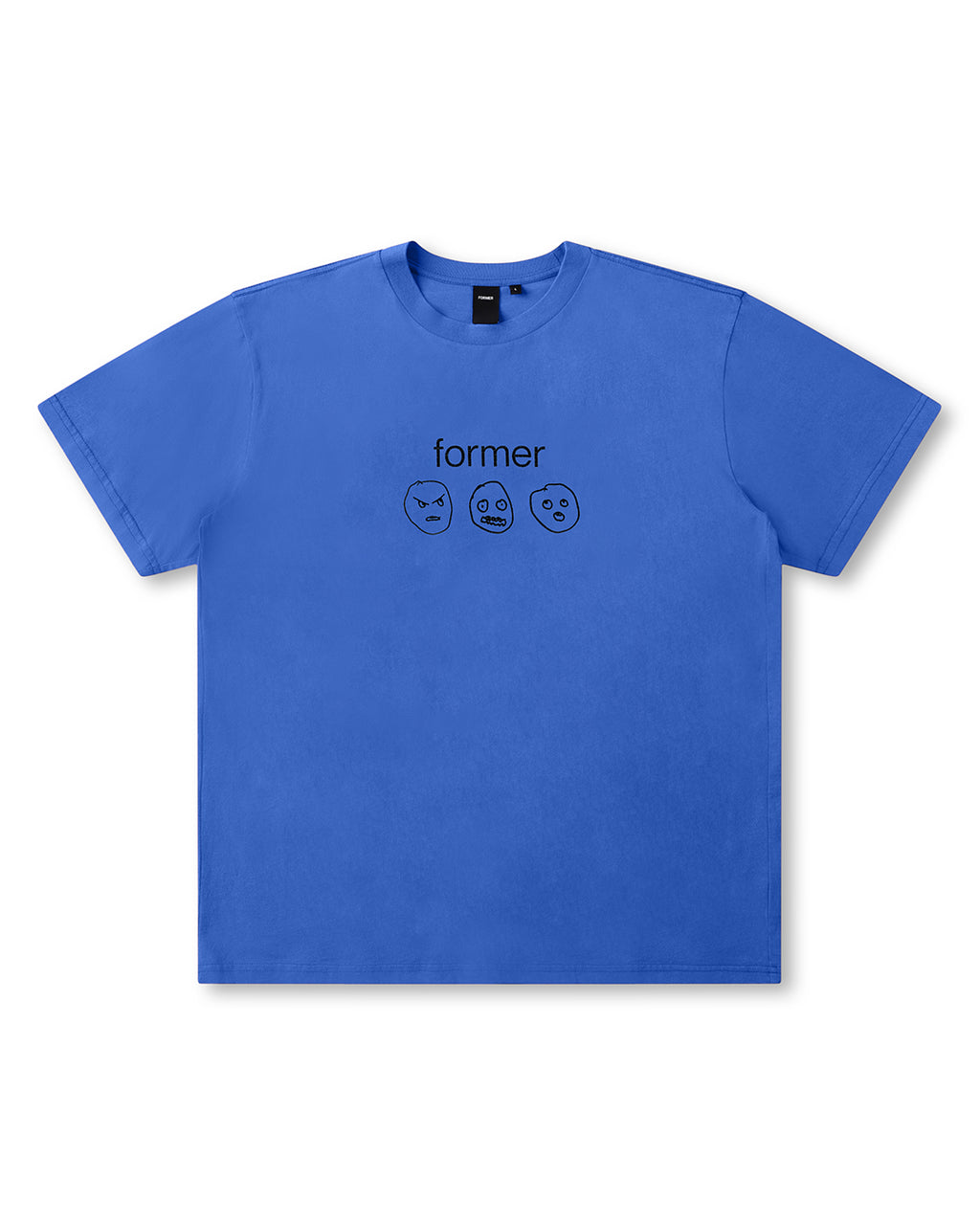 Oscillating T-Shirt - Washed Cobalt
