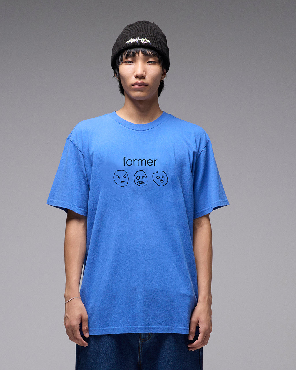 Oscillating T-Shirt - Washed Cobalt