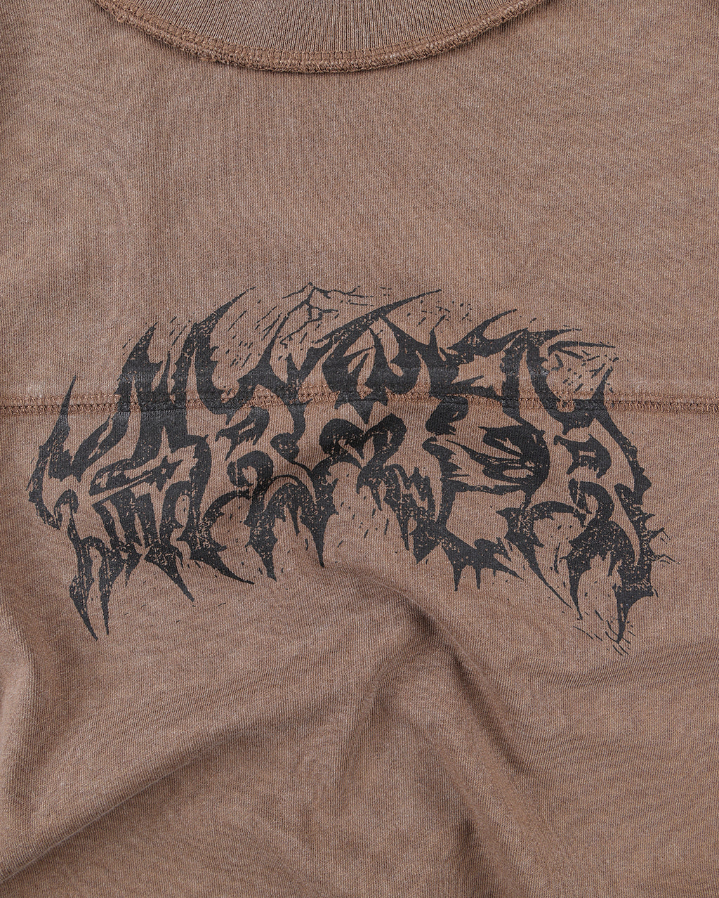 Praise T-Shirt - Washed Chocolate