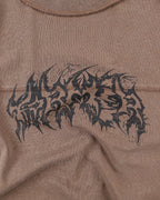 Praise T-Shirt - Washed Choc by Former - view 3