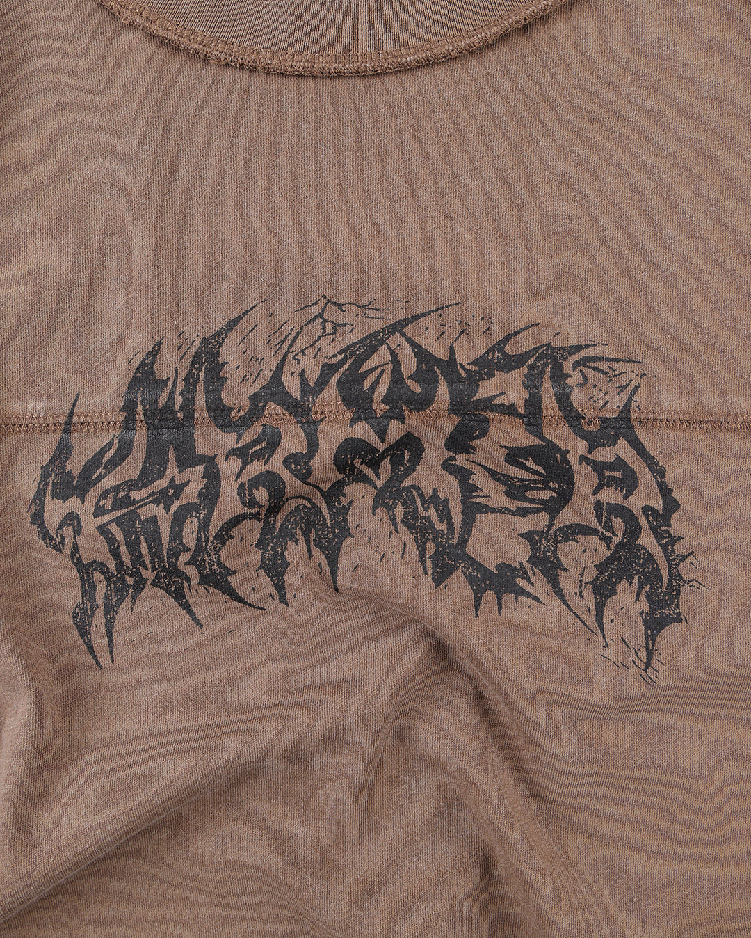 Praise T-Shirt - Washed Chocolate