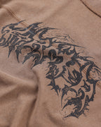 Praise T-Shirt - Washed Choc by Former - view 4