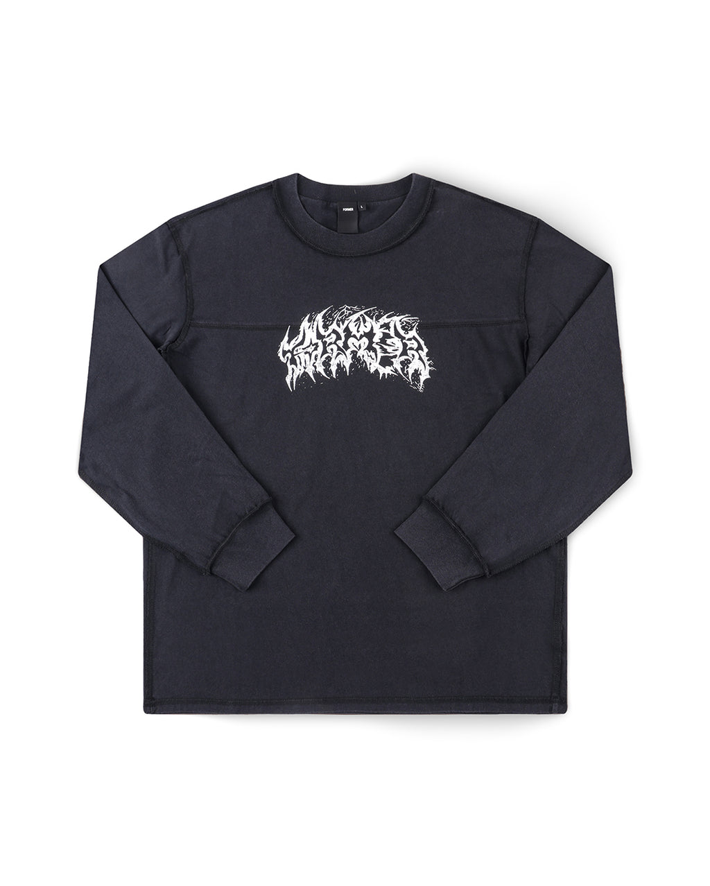 Praise Long Sleeve T-Shirt - Washed Black