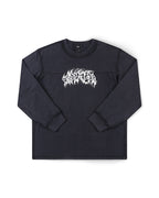 Praise Long Sleeve T-Shirt - Washed Black by Former - view 7