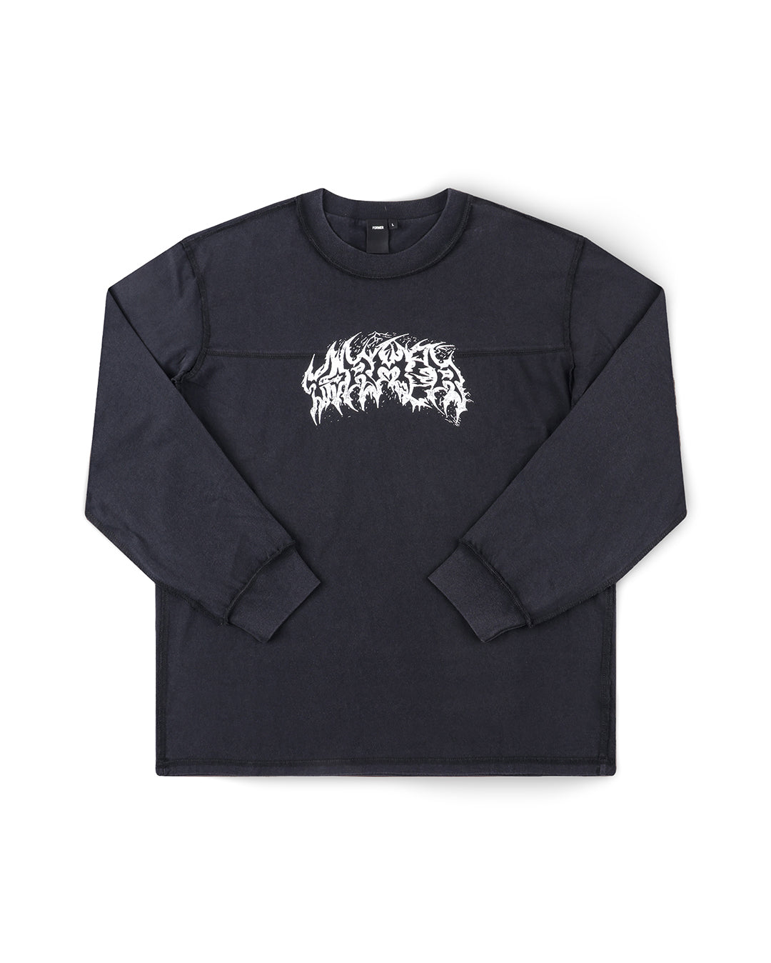 Praise Long Sleeve T-Shirt - Washed Black