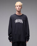 Praise Long Sleeve T-Shirt - Washed Black by Former
