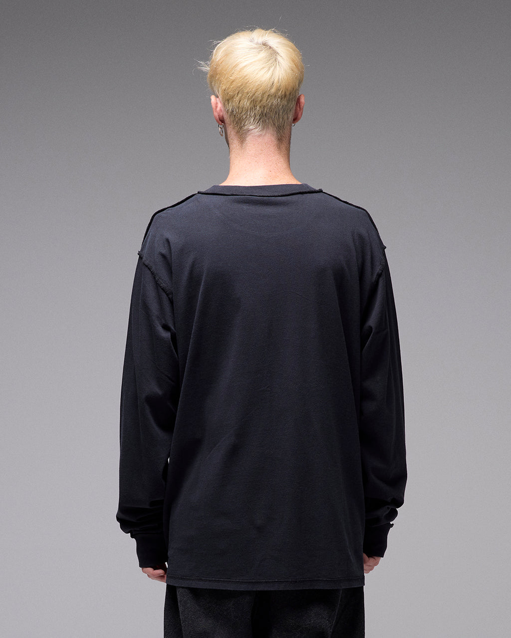 Praise Long Sleeve T-Shirt - Washed Black