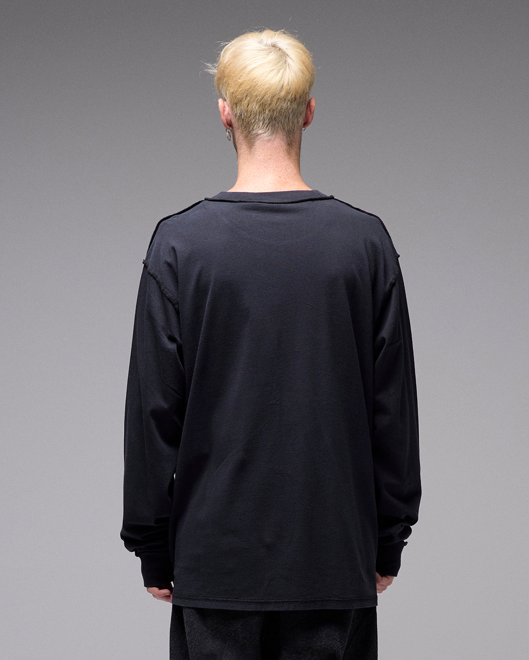 Praise Long Sleeve T-Shirt - Washed Black