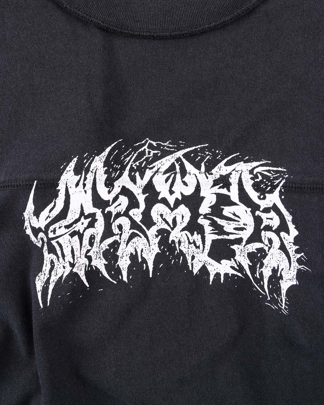 Praise Long Sleeve T-Shirt - Washed Black