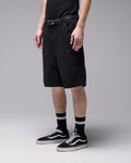 Vt Distend 20.5' Canvas Carpenter Shorts - Black by Former