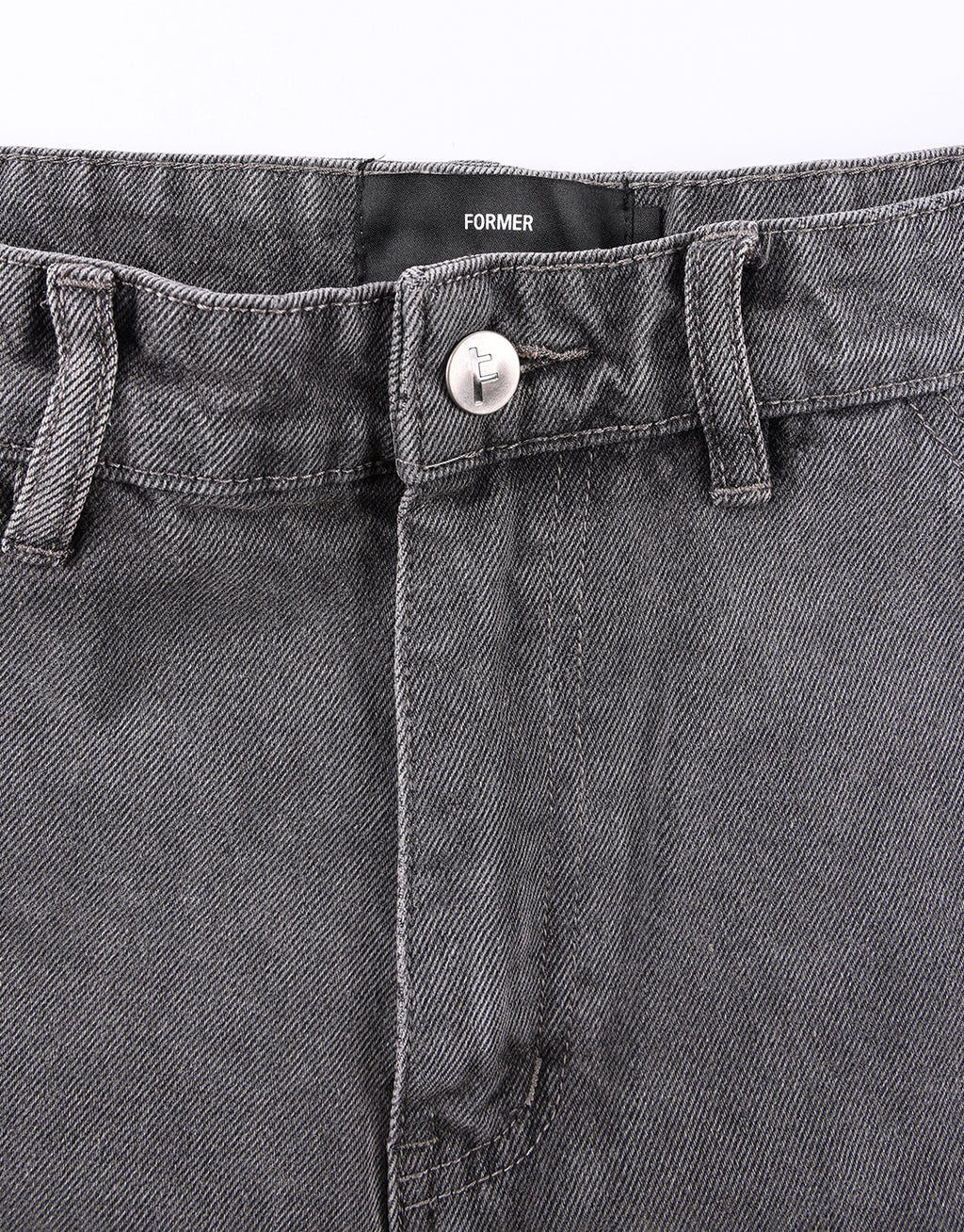 Distend VT Denim 20.5" Carpenter Shorts - Washed Grey