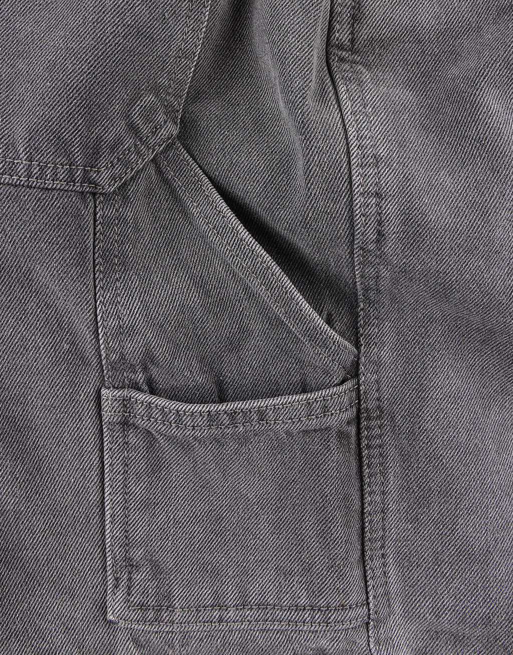 Distend VT Denim 20.5" Carpenter Shorts - Washed Grey