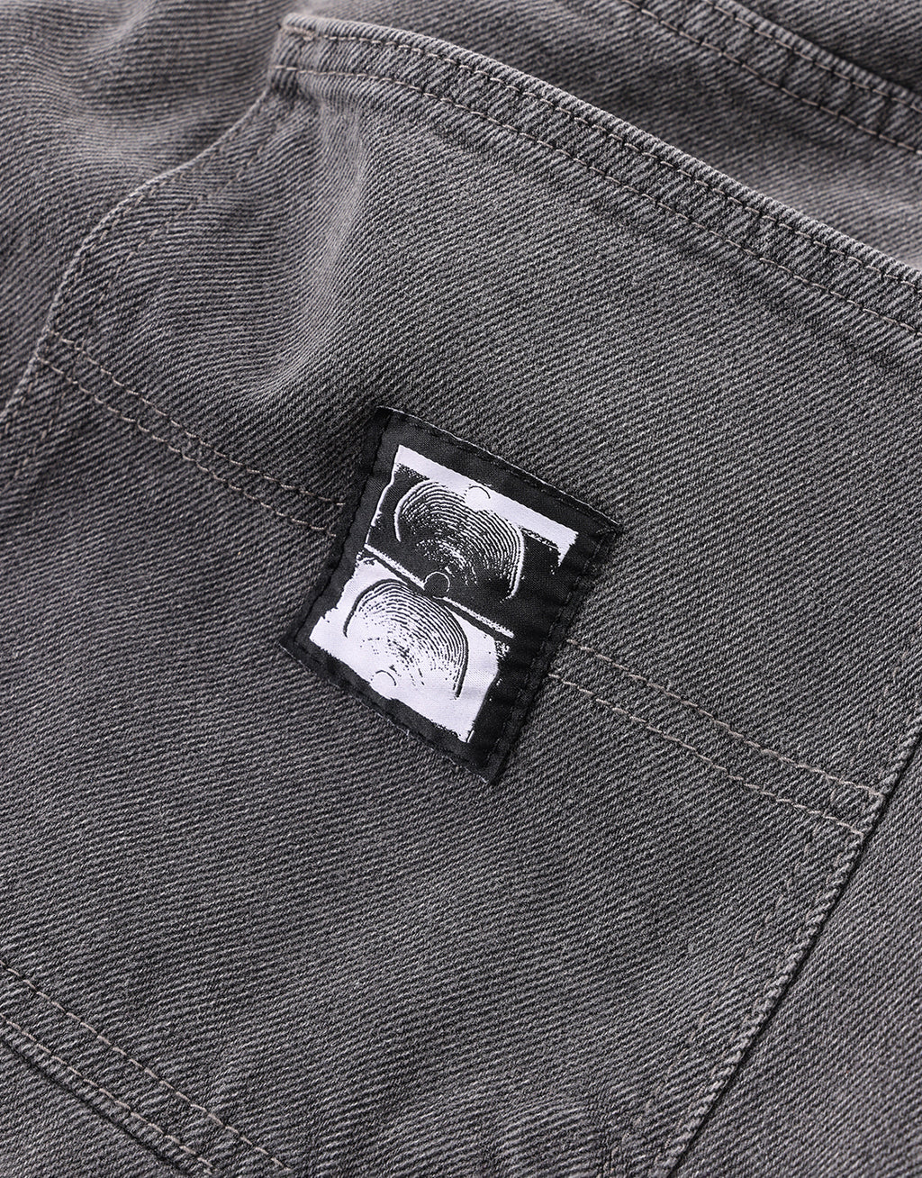 Distend VT Denim 20.5" Carpenter Shorts - Washed Grey