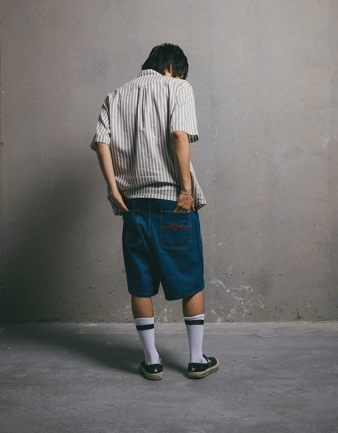 Reynolds Proscription Denim 21" Shorts - Dark Blue