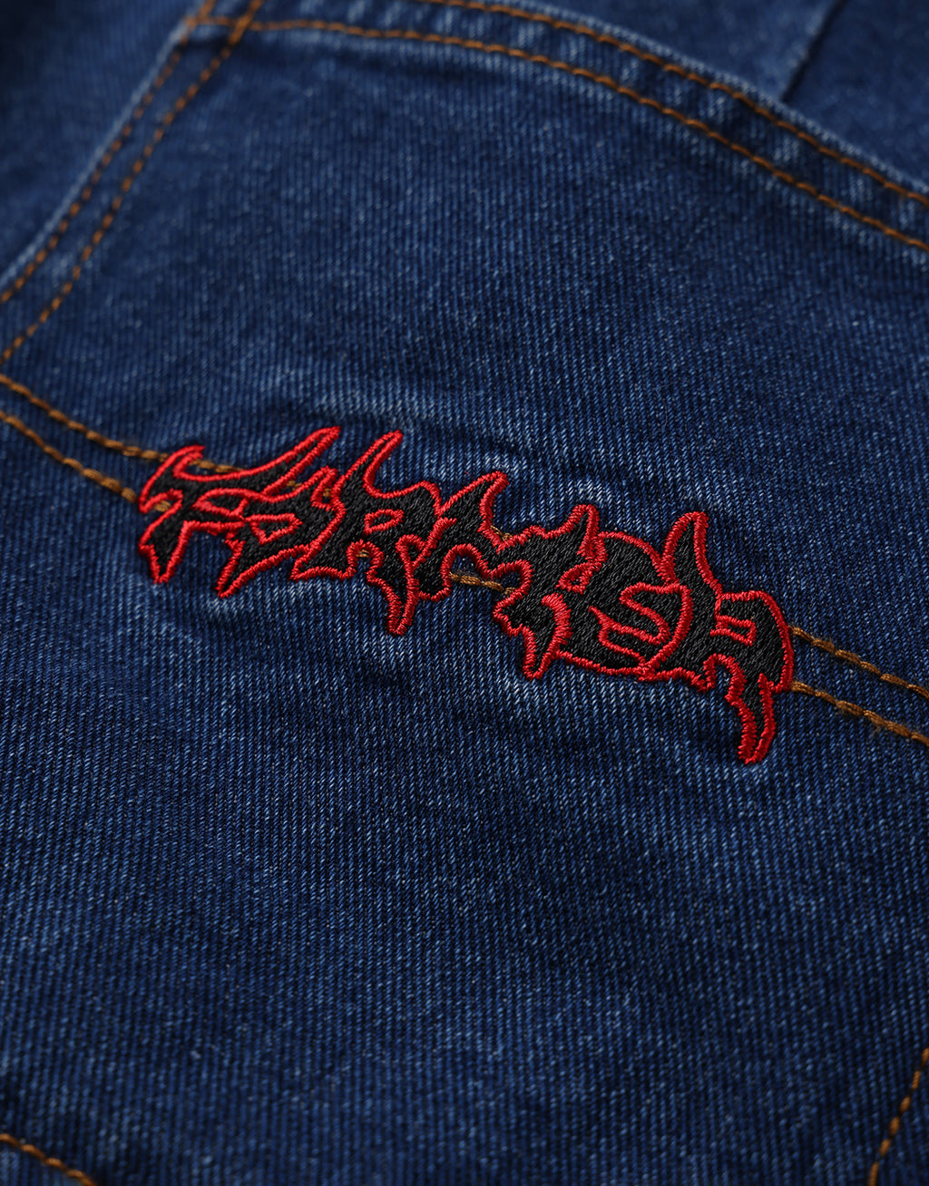 Reynolds Proscription Denim 21" Shorts - Dark Blue