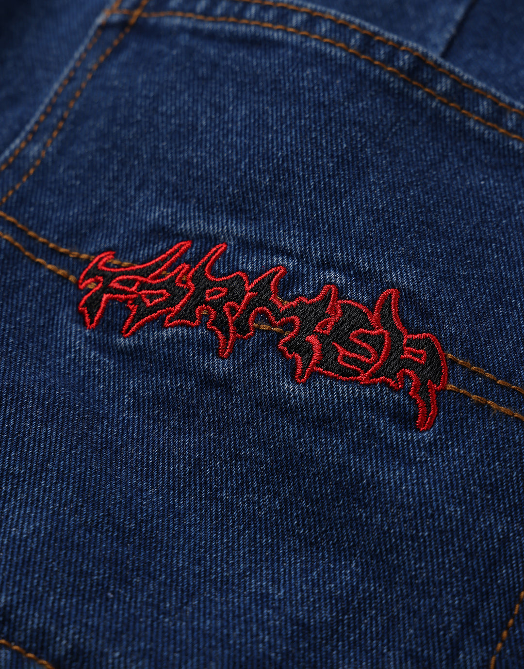 Reynolds Proscription Denim 21" Shorts - Dark Blue