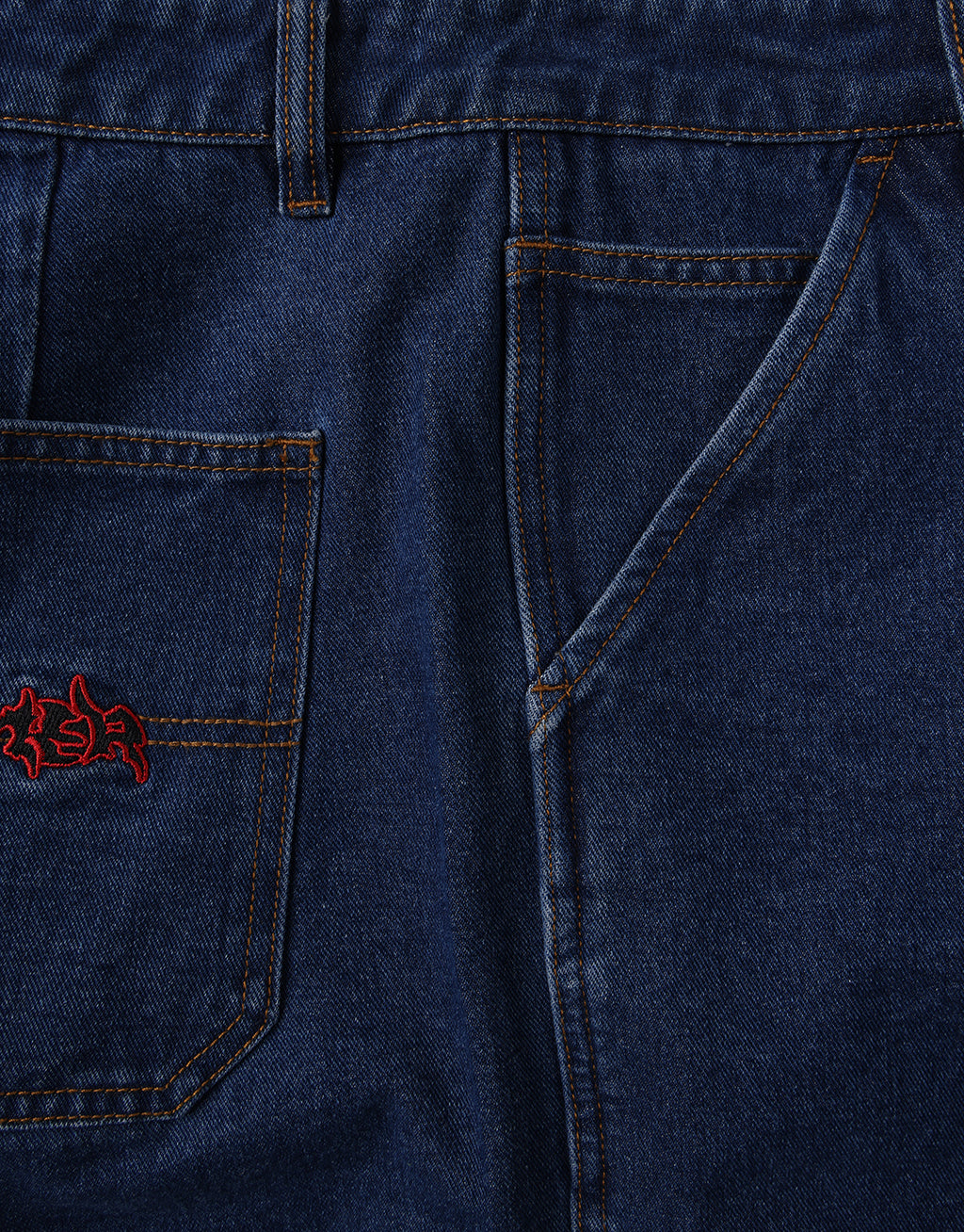 Reynolds Proscription Denim 21" Shorts - Dark Blue