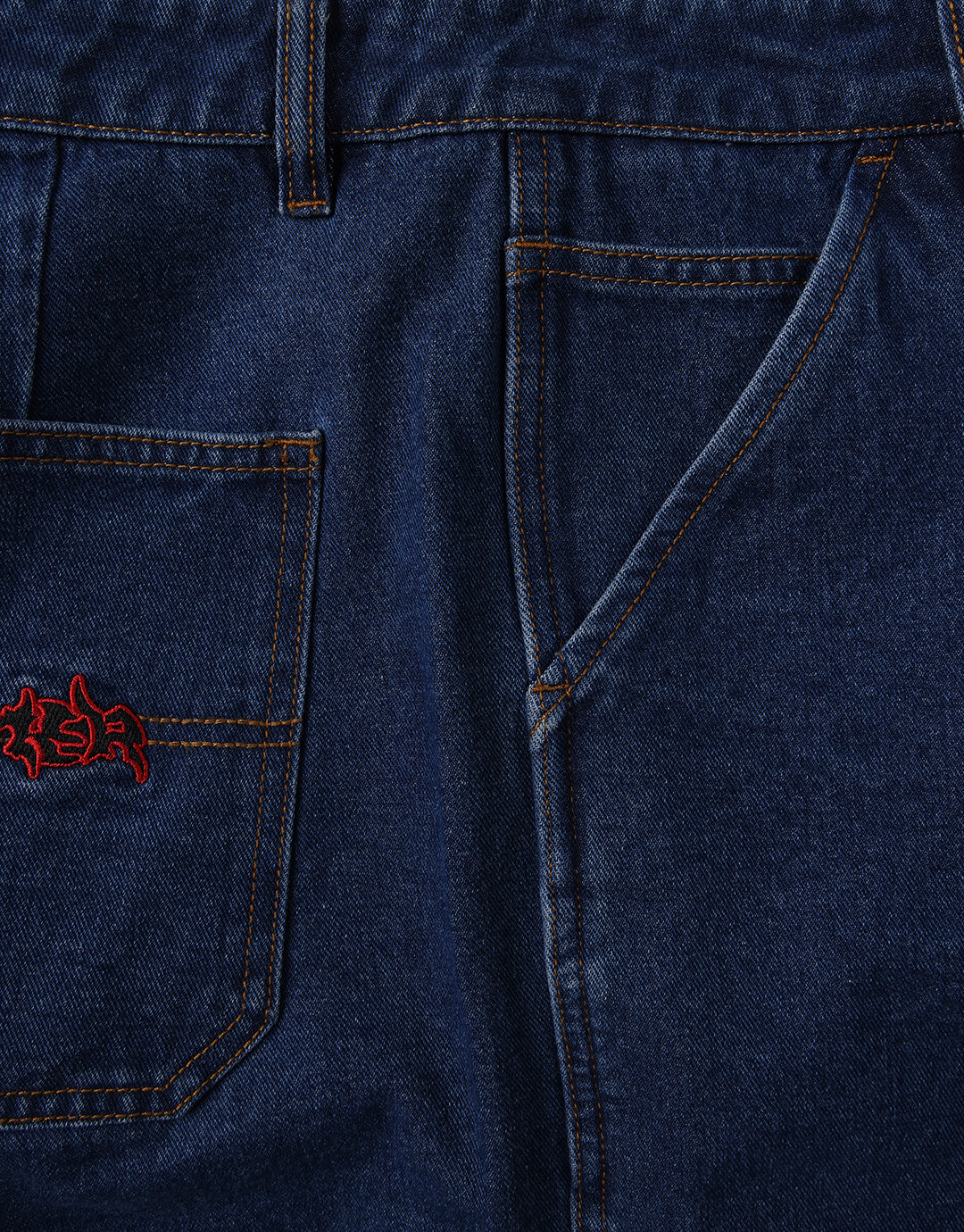 Reynolds Proscription Denim 21" Shorts - Dark Blue