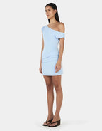 Frida Mini Dress - Sky Blue by Ownley - view 3
