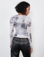 Amelia Top - Missing Print by Miaou - view 4