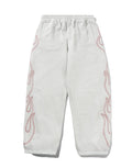 Flame Fleece Pants - Ash by Butter Goods