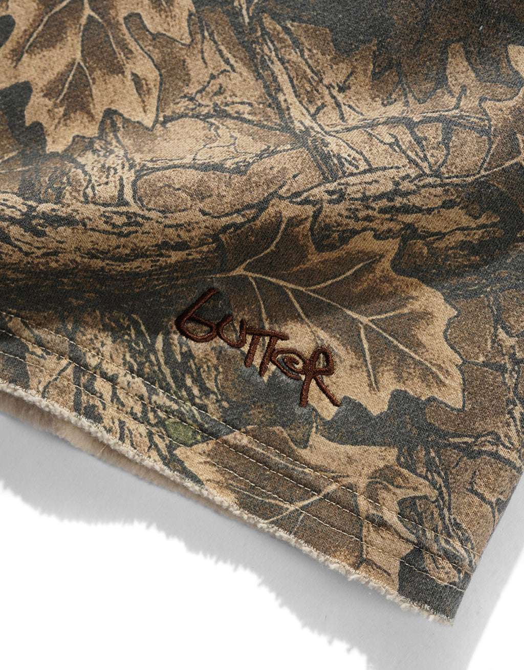 Fleece Shorts - Forest Camo by Butter Goods - view 7