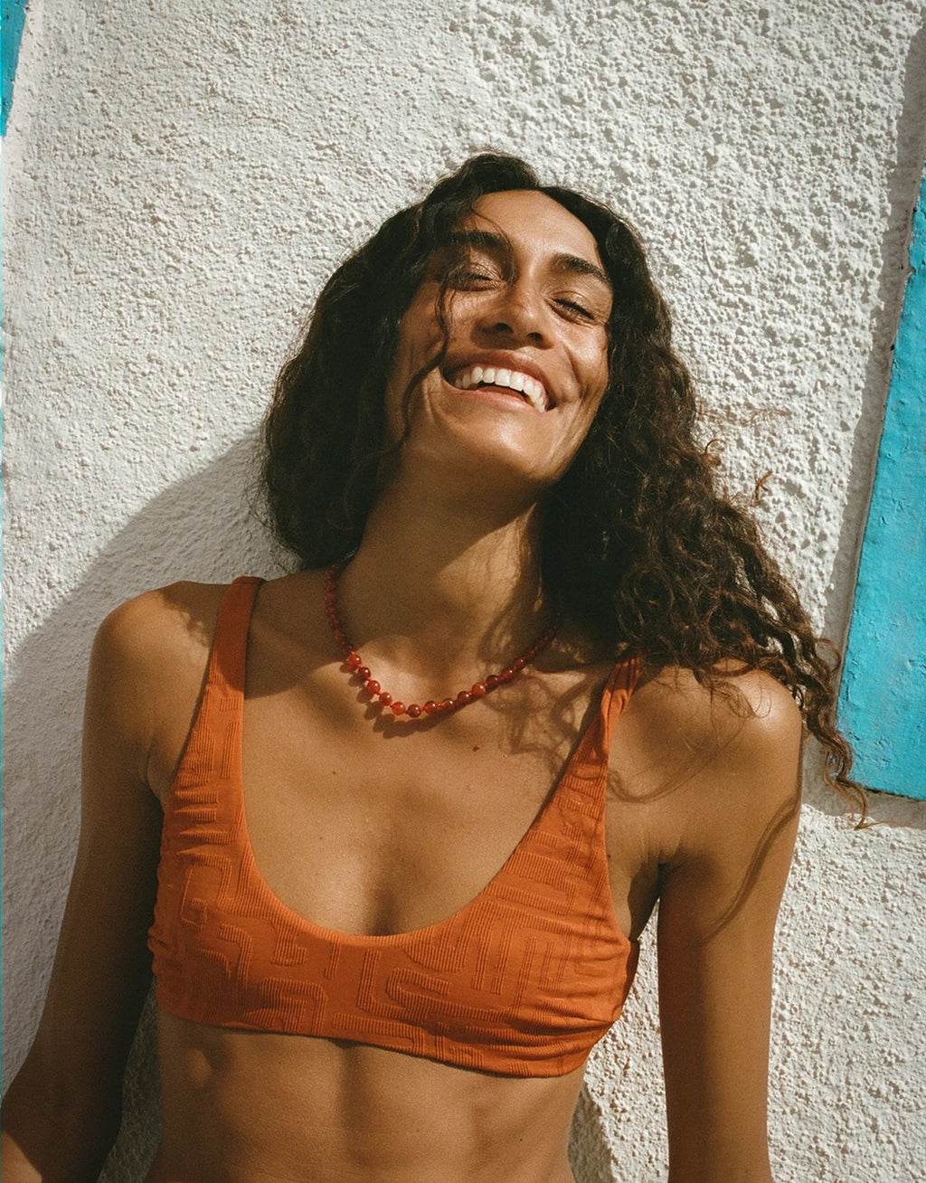 Flo Swim Top - Kin Clay