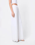Free Falling Pant - White by Mossman