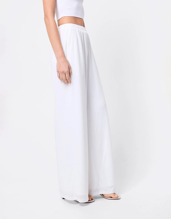Free Falling Pant - White by Mossman