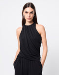 Free Falling Top - Black by Mossman