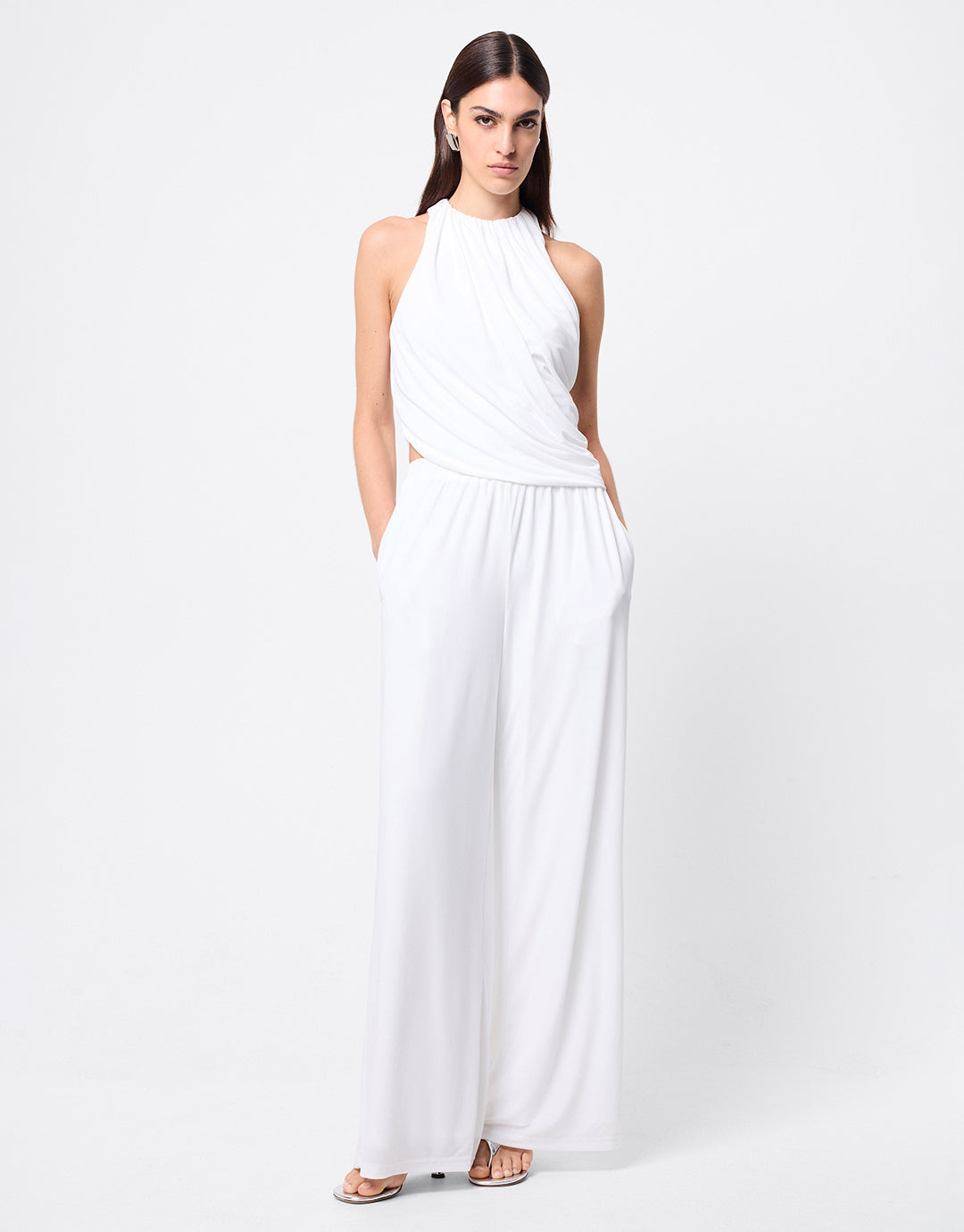 Free Falling Top - White