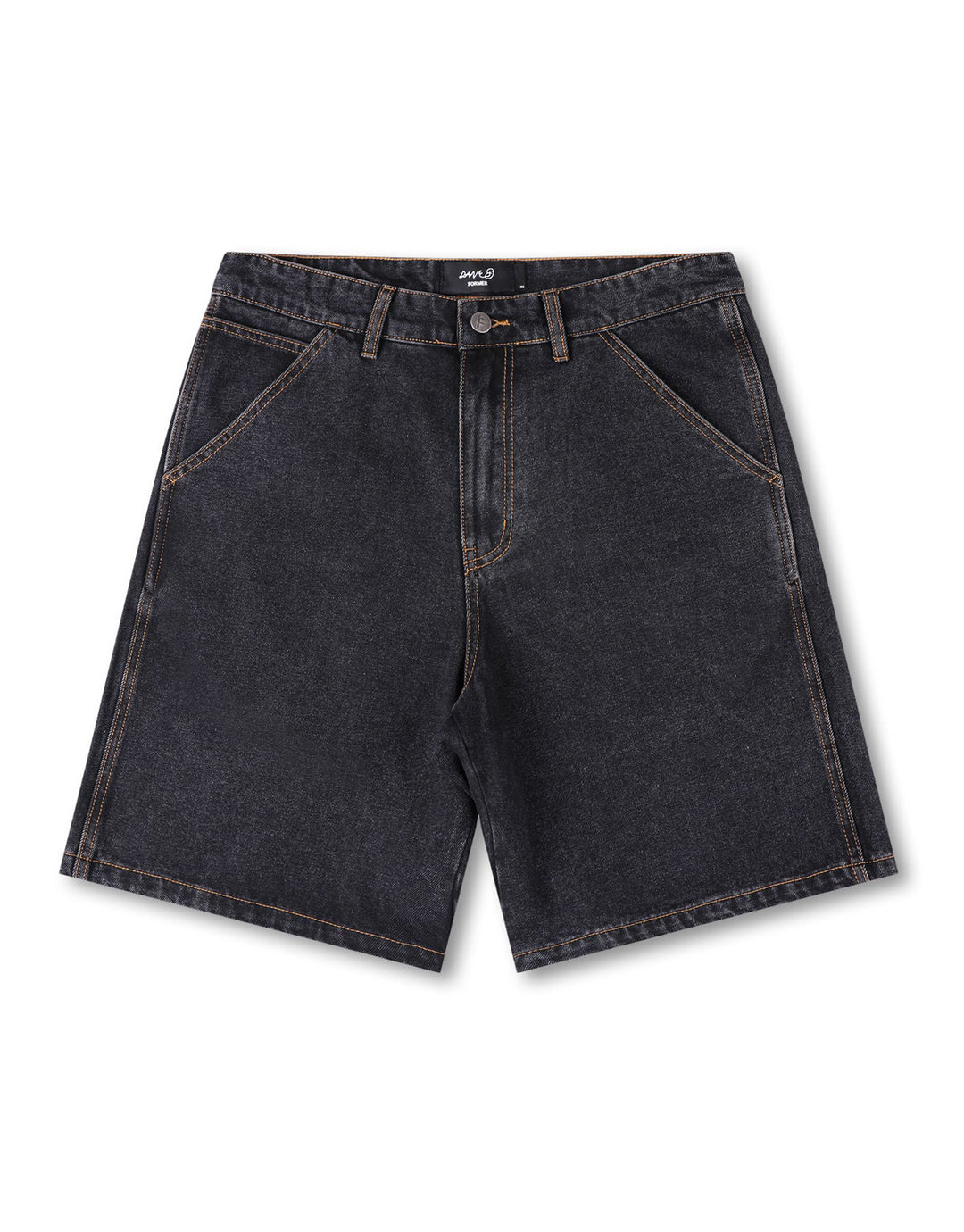Reynolds 21" Denim Shorts - Washed Black