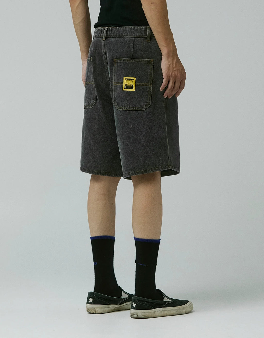 Reynolds 21" Denim Shorts - Washed Black