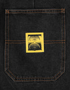 Reynolds 21" Denim Shorts - Washed Black by Former - view 4