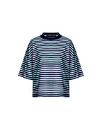 Bloom Short Sleeve Top - Navy Sea Stripe by Lioness - view 7
