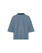 Bloom Short Sleeve Top - Navy Sea Stripe by Lioness - view 8