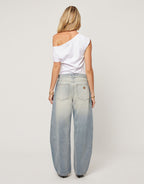 95 Alexis Barrel Denim Jeans by Abrand - view 2