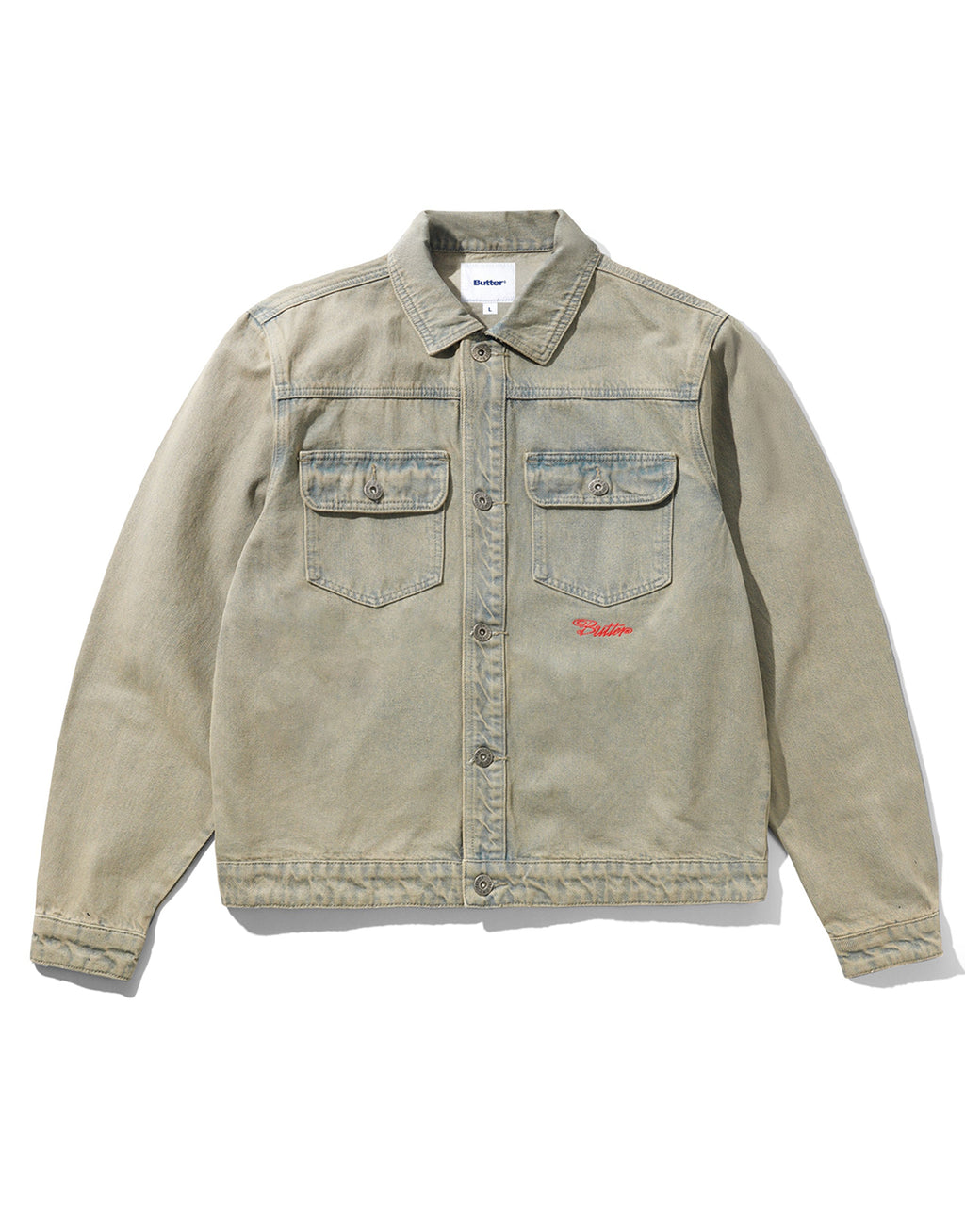 Garage Denim Jacket - Sunfade Blue by Butter Goods