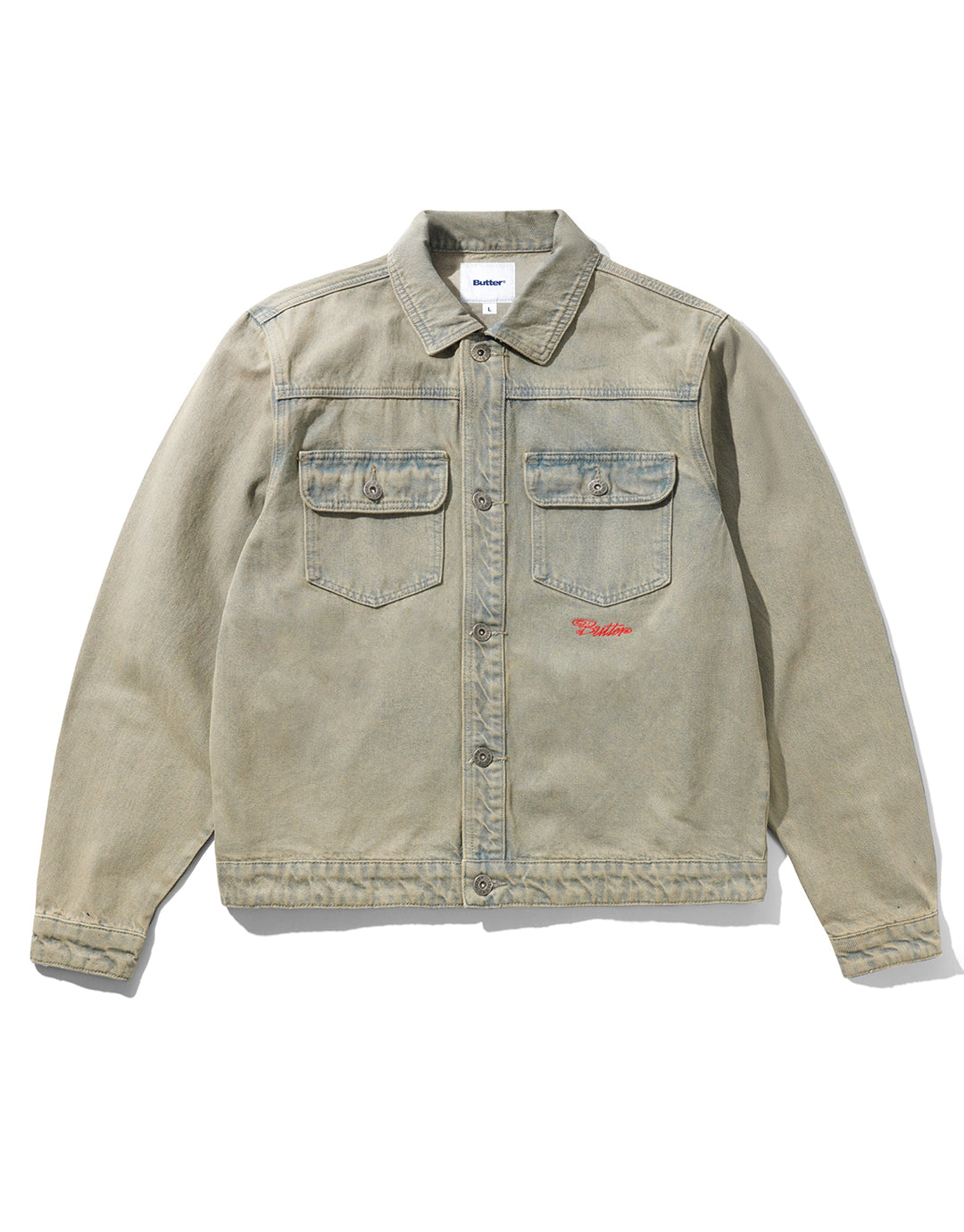Garage Denim Jacket - Sunfade Blue by Butter Goods